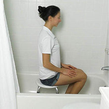 Sgabello rotondo per doccia - 7 sedie da bagno regolabili per bagno, punta in gomma antiscivolo per sicurezza e stabilità Leggero, adatto per anziani, anziani, anziani, sgabello da bagno per anzia
