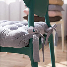 HYLX Cuscino Sedile, Cuscino Sedia, Cuscino Sgabello Rotondo, Cuscino Sedia Floreale Antiscivolo in Cotone Spesso, per Giardino, terrazza Esterna