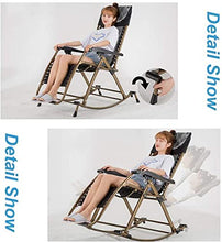 Sedia a dondolo pieghevole da giardino per adulti relax relax | sdraio sdraio sdraio sdraio sdraio con cuscini