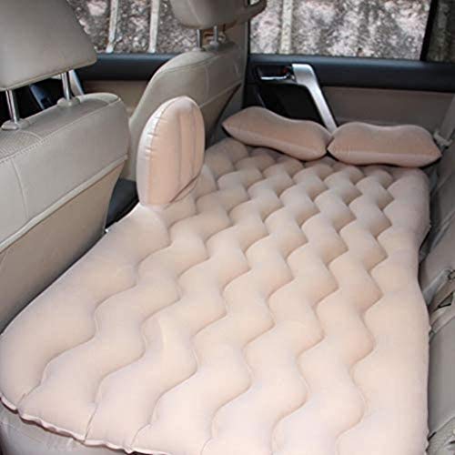 Lettino da viaggio Lettino da viaggio Car Air Mattress, auto portatile universale mobile posteriore Ammortizzatore di sede di letto gonfiabile Ammortizzatore letto, di corsa esterna di campeggio bambi