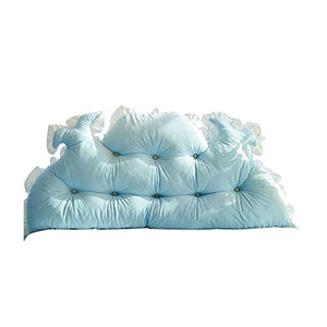 Xufei Cuscini Comodini in Stile Europeo Borsa Morbida Bella Grande Schienale Ragazze Cuscino Vita (Color : D, Size : 200 * 15 * 55cm)