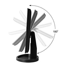 VSander specchi Nuovo Desktop Multi-Funzione di Stoccaggio Specchio di Vanità Riempire La Luce Rotante Specchio Touch Sensor Dimming Specchio 10 Volte Specchio for Il Trucco Nero