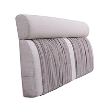 Cushion pillowXF Xufei Comodino Grande Cuscino Posteriore Lavabile Grande Cuscino 60 * 200 cm (Color : D)