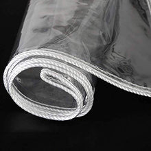 DLMSDG Telone Frangivista, Telone Impermeabile per Esterno Robusto, Trasparente Telo di Copertura, Automobili, Barche, Legno, Automobili, ECC.(0.3mm1x5m(3.3x16.4ft))