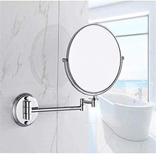 WQERLC Specchio a Parete, Specchio Di Bellezza per il Bagno - Specchio da Parete per Bagno Dell'Hotel - Doppio Specchio Ingranditore Telescopico Pieghevole, Specchi da Bagno a Parete