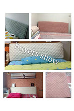 OOFAYWFD Fodera+Testata+per+Letto Copri/Copertura Testata Letto Copritestata Letto Singolo/Matrimoniale, 120/150/180/200CM Copritestata, Protezione Testata Addensare Elastico all-Inclusive Cover