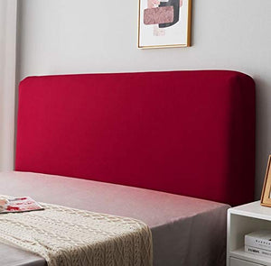 OOFAYWFD Copri-testiera del Letto Singolo/Matrimoniale in Velluto di Protettore Moderno Elasticizzato Copertura Antipolvere Elastico Fodera per Testiera Decorazione (Color : B, Size : 140-160cm)