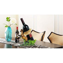 PZW Semplice e Creativo Portabottiglie da Terra in Metallo Versare Scaffale per Vino Divisore per Vino Creativo Rotativo a 4 Teste per Bar da Cucina (24,5 * 24,5 * 51 Cm) A