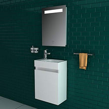 Variation Lugano 400 - Specchio Diamond, 40 x 60 cm, Marrone