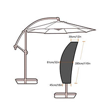 Hieefi Copri Ombrellone da Giardino Cantilever Copertura Ombrellone Ombrellone Copertura
