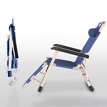 FUFU Sedie a Sdraio Lounge Chair, Sedia Pieghevole Home Lazy Lunch Break Chair Poltrona Chair Nap Nap Lounge Chair Tempo Libero Simple Chair 86 * 47 * 89cm Pieghevoli