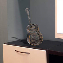 Atyhao Chitarra a Forma di Rete in Ferro Wine Cork Container Wine Bottle Stopper Organizer Wine Cork Holder Wine Barrel Cork Holder Handcrafts Home Office Decoration13,8x5,1 Pollici