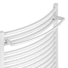 Handy Flex - Portasciugamani, si fissa direttamente sul radiatore scaldasalviette - bianco