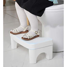 LZL Sgabello WC Multi-Funzione Antiscivolo vasino vasino Bagno Bagno Sgabello Sgabello Uso in Qualsiasi Bagno Vasino Tozzo (Color : White, Dimensione : Conventional)