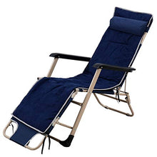 AI LI WEI SHUAIIJUAN Sedia per Il Tempo Libero Domestico Pieghevole Sdraio Sdraio Sedile Sonnecchiando gravità Zero Lounge Patio sedie all'aperto Beach Garden Camping Max.150kg - Blu