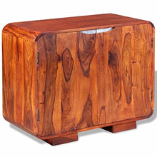vidaXL Credenza in Legno Massello di Sheesham 75x35x60 cm Supporto Armadietto