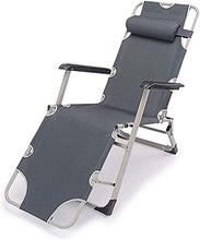 Zero Gravity Lettino prendisole, reclinabile Rocker Reclinabile Lettino prendisole regolabile sedia grigia mobili da giardino per esterni lettino pieghevole per piscina sulla spiaggia Patio Piedini da