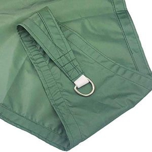 TRITTHOCKER Impermeabile 300D Rettangolare Vela Ombra, Ombra baldacchino Nuoto Sole per terrazza con Giardino, tettoia Vela per Il Campeggio e Le Escursioni Campo,3x4m
