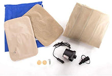 HongLianRiven Lettino da Viaggio Letto Gonfiabile Auto Gonfiabile Letto 80 * 135CM Car Caschetto di Protezione della Base di Corsa Auto Gonfiabile, Letto poggiatesta Base di Corsa, Alta portante 5-21