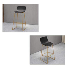 GYPPG Sgabelli Bar Sgabelli Alti Sedia Legno per Cucina Ufficio Sgabelli Bar minimalisti Europei Ferro battuto Sedia Bar personalità Sgabello Alto Creativo Sgabello Bar Sgabello Bar Segg