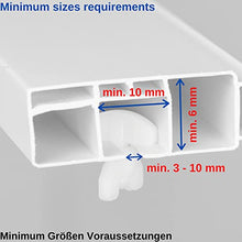 120 Cursori per Tende, 8 x Staffe Intermedie, Accessori Tende, Cursore a Testa Tonda da 7mm per Binari Con Larghezza di Scorrimento da 3-4mm e Camera di Scorrimento da 8x3mm, Sufficienti per 4 Tende
