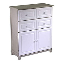 Vacchetti Olimpia Mobiletto, Legno, Bianco, Grande