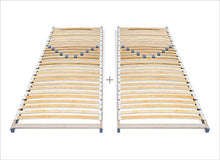 ECOFORM - Rete a doghe con regolazione di durezza, 140/160/180/200 cm x 200 cm, dal produttore (140 x 200 cm)