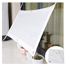 N / A Anti UV Rete Ombreggiante, Giardino Terrazza Esterno Protezione SolareTende da Sole, Rettangolare Polietilene Antivento Schermo Privacy, 2 Dimensioni LvMyShe (Color : White, Size : 1x3m)