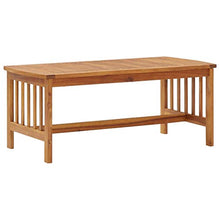 SKM Set Divani da Giardino 3 pz in Legno Massello di Acacia (33.5kg) Marrone-7972