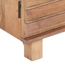 vidaXL Legno Massello di Mango Credenza Madia Mobile Armadietto Armadio Mobiletto Alto Portaoggetti Cassa Cassapanca Mobili 150x50x81 cm