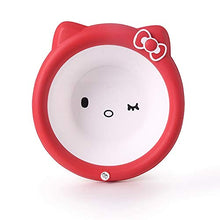 weichuang Lavabo Bambini Pieghevole Lavabo Fumetto Due Orecchio Portatile ispessite Mini bacinella di plastica Lavabo (Color : Blue)