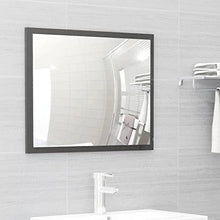 vidaXL Set Mobili da Bagno 2 pz Grigio Lucido in Truciolato