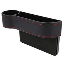 MAGT Scatola Auto portaoggetti per Auto, Seggiolini Auto durevoli Multifunzione di Alta qualità Organizer per scatole portaoggetti(Black Main Driver Seats)