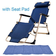 SHUAIIJUAN Sedia per il tempo libero domestico Regolabile pieghevole Sdraio reclinabile Sedie da giardino Lounge gravità sedia da campeggio Poltrona reclinabile con poggiatesta for piscina Backyard Be