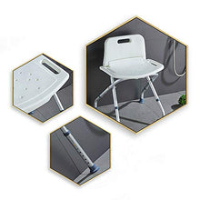 AOWU Sgabello per DocciaSgabello da Bagno in Gravidanza Sgabello da Doccia Pieghevole Telescopico Sedie da Bagno Poltrone per DisabiliSedia Doccia