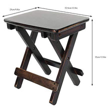 Durevole Smooth Stool Sgabello da casa Ecologico Sgabello in bambù da Bagno per Soggiorno
