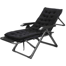 Sywlwxkq Sedia Relax da Ufficio in Balcone Sedie da Esterno Resistenti reclinabili con Cuscino per Giardino Esterno Prato Campeggio, Poltrone reclinabili Pieghevoli per Soggiorno Balcone Co