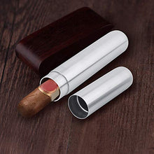 Tubo per Humidor con supporto per sigari in acciaio inox per custodia da viaggio