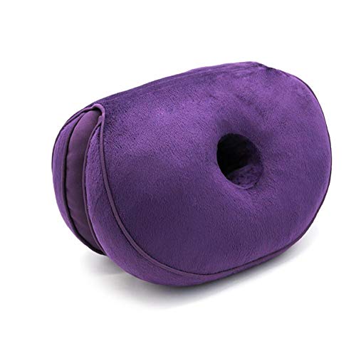 LiféUP Peluche Multifunzionale Bellissimi Cuscini D'anca Cuscino Pieghevole Cuscino Comfort Doppio Solleva I Fianchi,Blu