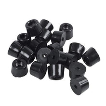 WOVELOT Rubber Piedino per Ammortizzatore Antiscivolo 20Pz Nero