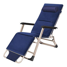 SHUAIIJUAN Sedia per il tempo libero domestico Folding Prato Lounge Sedie da giardino Sdraio reclinabile di campeggio esterna di svago Poltrona reclinabile con l'ammortizzatore Ufficio Patio Beach Cha