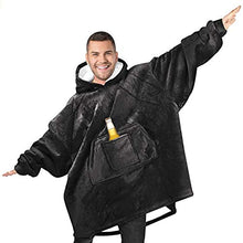 The Eskimo - Felpa a coperta con cappuccio, super morbida e calda - Coperte indossabili con felpa con cappuccio Sherpa oversize per adulti, bambini, donne e uomini