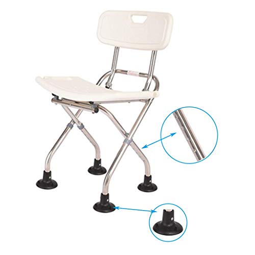 LYLSXY Sgabelli da Bagno, Sedia da Doccia/Sgabello da Bagno Regolabile/Antiscivolo da Bagno Sgabello da Bagno Sedile/per Handicap, Disabili, Anziani e Anziani,B.