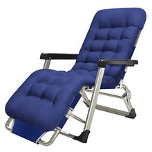 SHUAIIJUAN Sedia per il tempo libero domestico Giardino Sedia pieghevole Sun Lounger reclinabile for Beach Patio giardino esterno di campeggio pieghevole Poltrona reclinabile for il tempo libero sedie