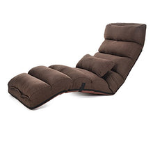 XZPENG Pigro Couch Individuale Pieghevole Divano Letto Poltrona Balcone Finestra Lounge Chair (Color : Fruit green-175cm)
