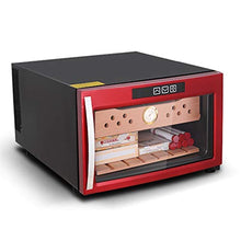 XYJNN Portasigarettes-humidor sigaris-humidor sigari Humidor Cigar Humidor/Materiale Sigaro/Intelligent Temperatura E umidità Costanti/Potere 70W, Tensione 220V / Dimensioni 41x52.5x27.5cm / Red