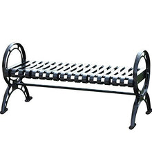outdoor product Panca Lounge Balcone terrazza all'aperto, Sgabello per Il Tempo Libero con braccioli e Schienale, Panca Decorativa retrò Impermeabile e antiruggine per Cortile, Facile da Montare