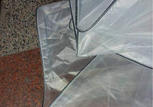 NLLeZ 1pc 2 Strati 2x4m, 2x6m Traslucido Copertura Esterna, Materiale Impermeabile, Il 60% Trasparente Pioggia Tarpaulin.Greenhouse Cloth.tarp. (Colore : 2m X 4m)
