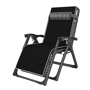 Sywlwxkq Comoda terrazza reclinabile a gravità Zero Pieghevole reclinabile Regolabile Outdoor Office Beach Supporto per Sdraio da Giardino Extra Largo 440 libbre con Cuscini