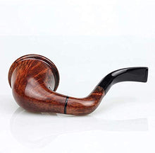 UNU_YAN Modern semplicità Curva Corno Corno Tubo Freestyle - Tabacco in Legno pipeal pipeal Tubo Tabacco Jar Tabacco Uomo Set di Tabacco